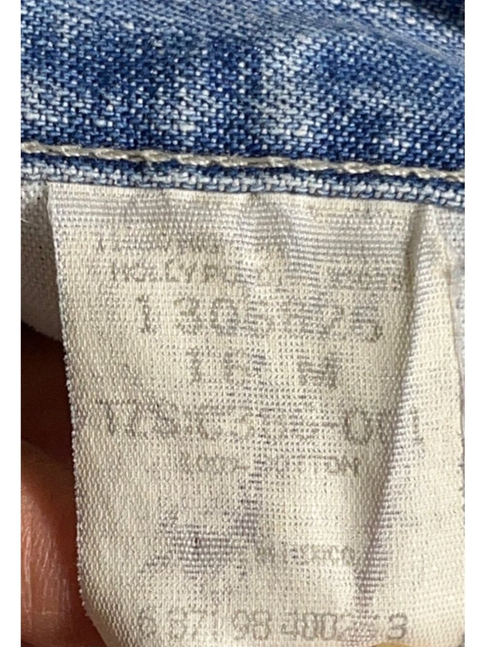 Vtg Riders Jeans 80s Relaxed Fit Mom High Waist Cinch Boyfriend Med Wash Wom 16 - Picture 5 of 13